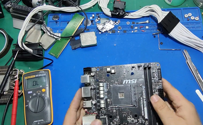 天长华硕电脑主板维修